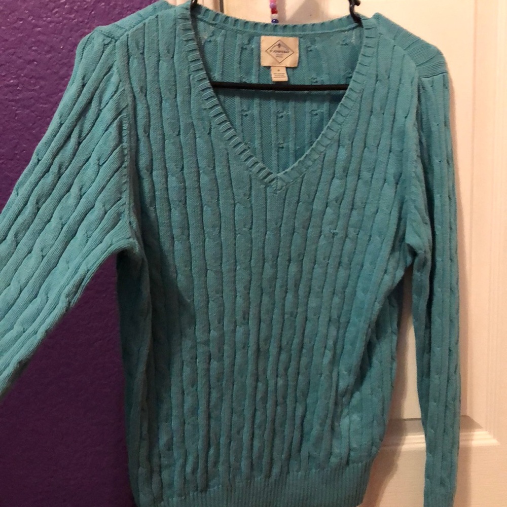 Blue sweater